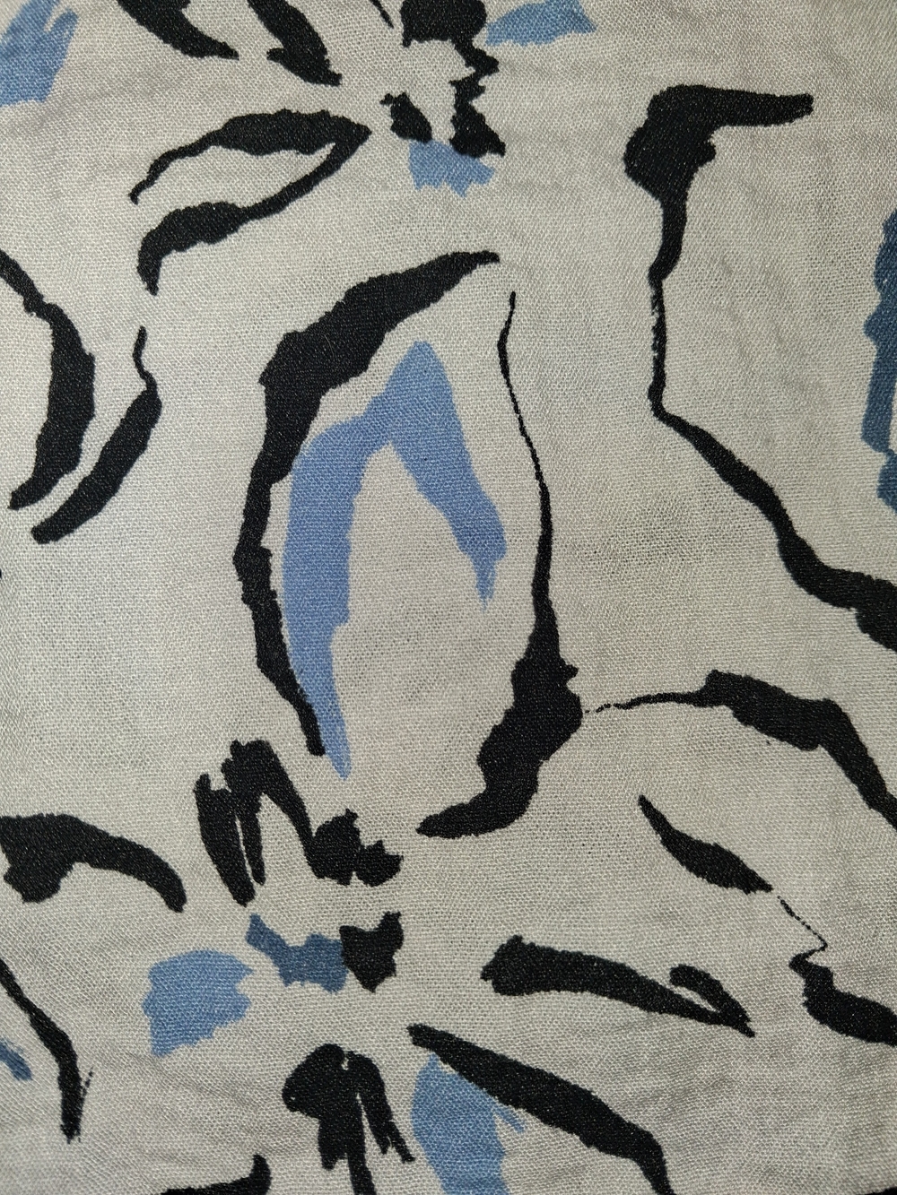 Habitat Clothes To Live In Capri Abstract Gauze Pants M - Picture 5 of 7